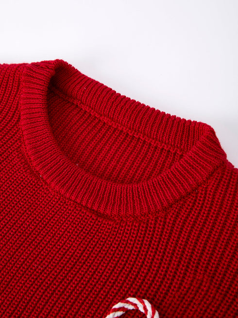 mom-and-me-winter-christmas-red-merry-pullover-sweater - Sophia's Style-9